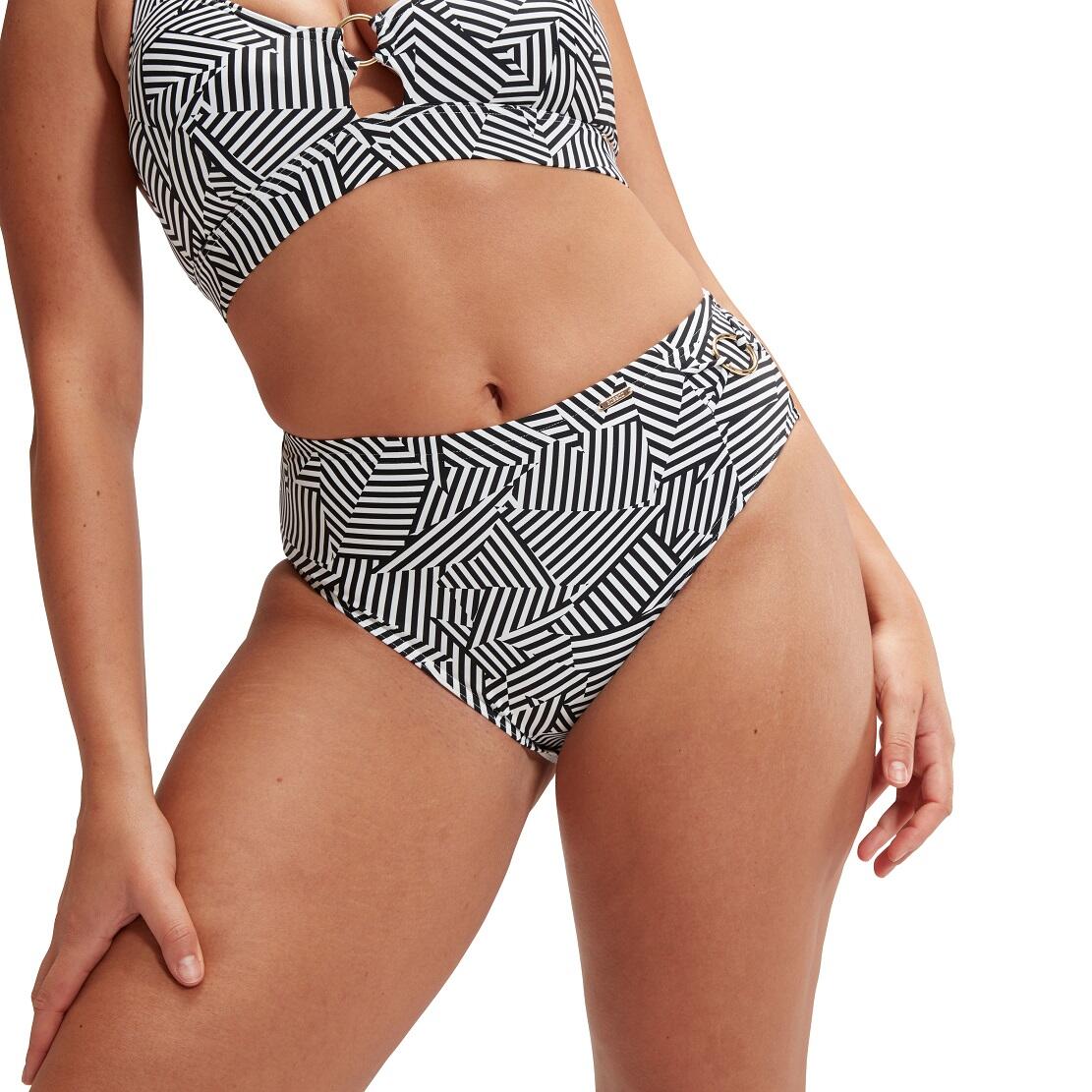 Badeanzug Damen Speedo SPDSCU PRNT AW BRIEF AF 4/7