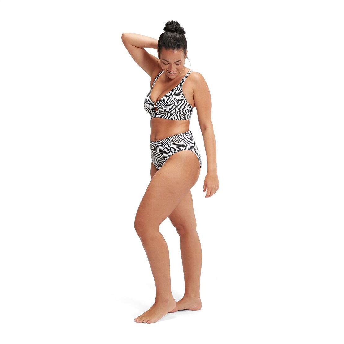 Badeanzug Damen Speedo SPDSCU PRNT AW BRIEF AF 3/7