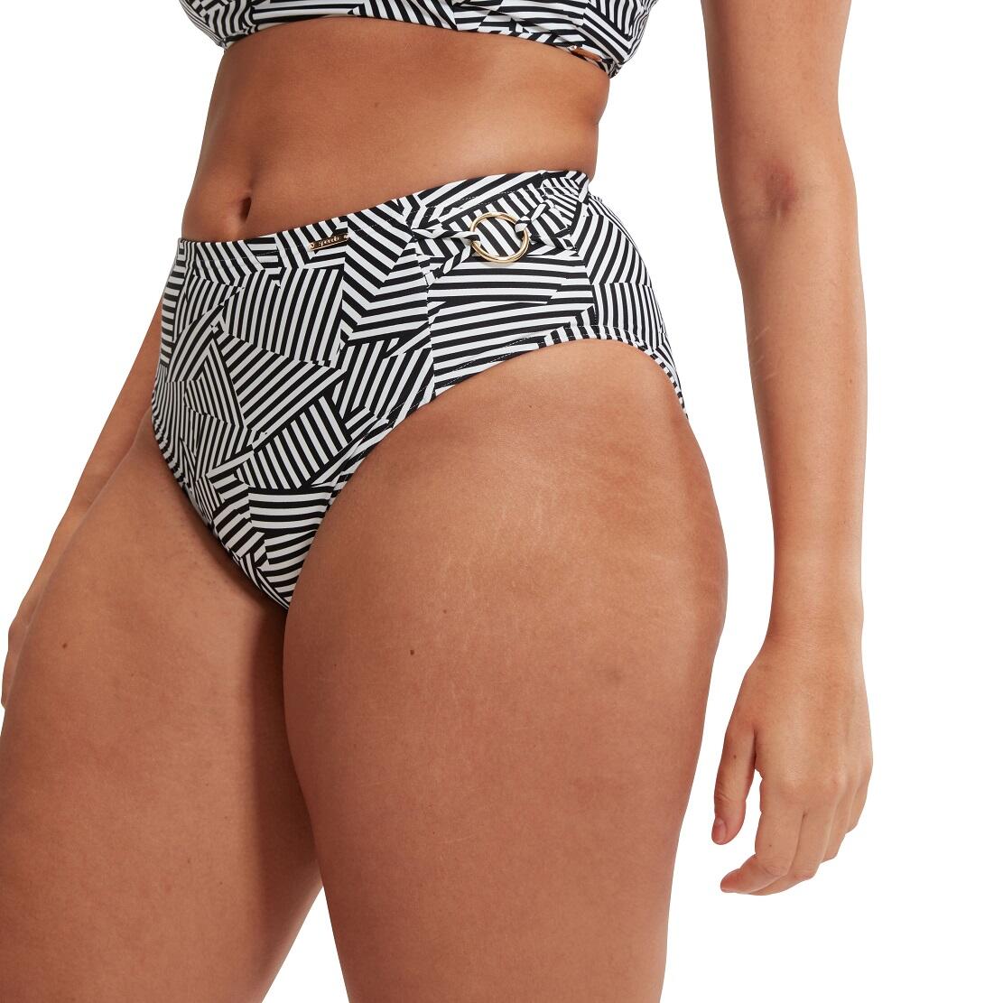 Badeanzug Damen Speedo SPDSCU PRNT AW BRIEF AF 6/7