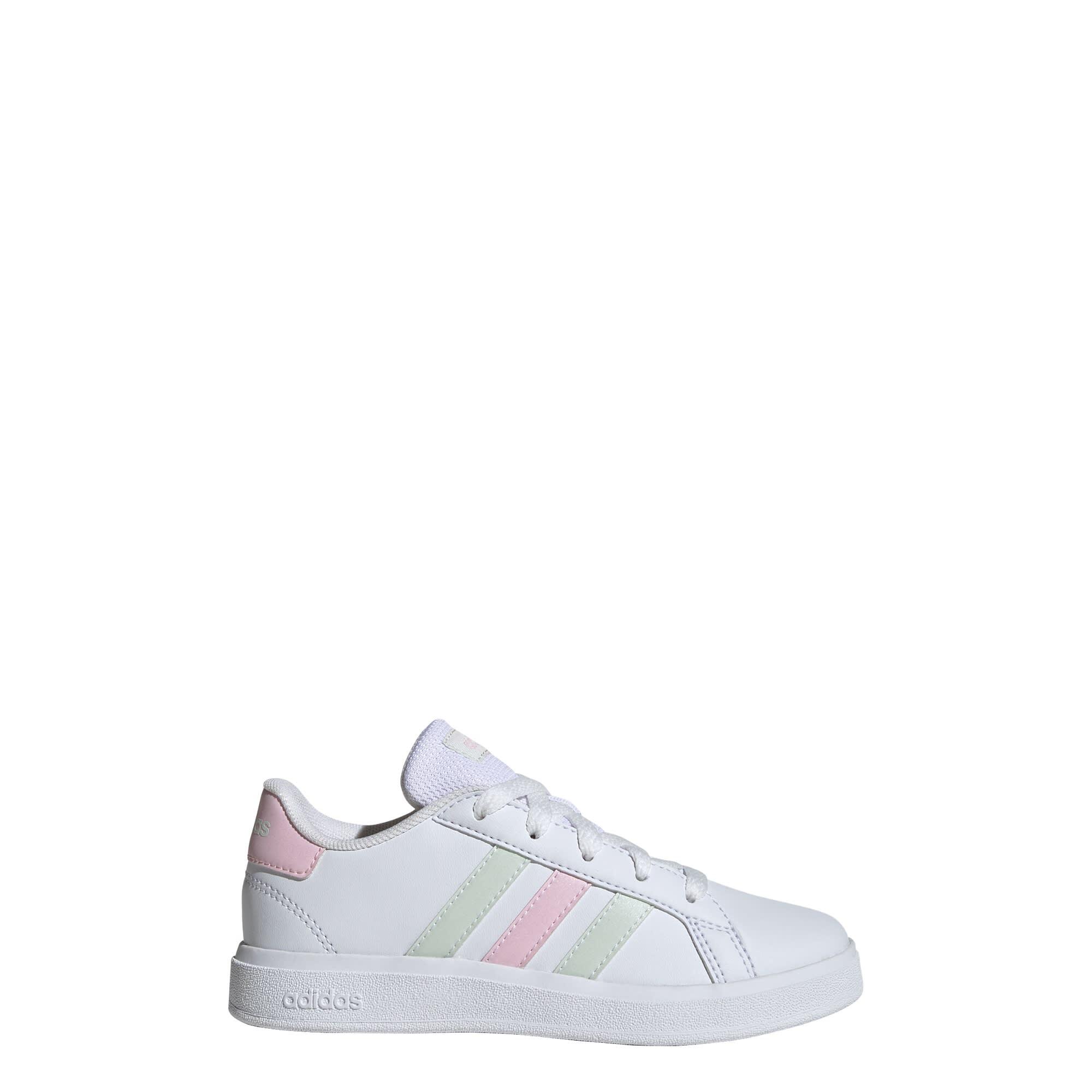 ADIDAS Grand Court Lifestyle Tennis Lace-Up Shoes