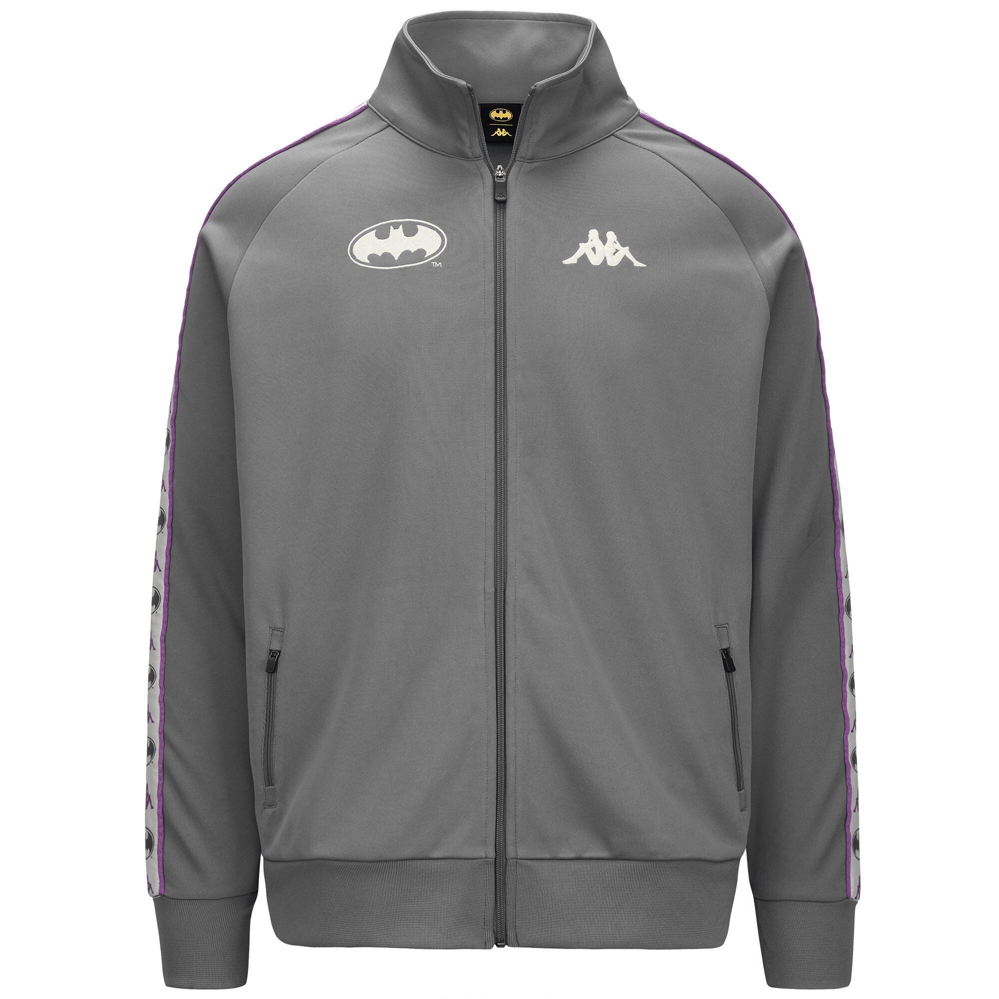 kappa felpa da uomo in poliestere grigio da fitness KAPPA Decathlon
