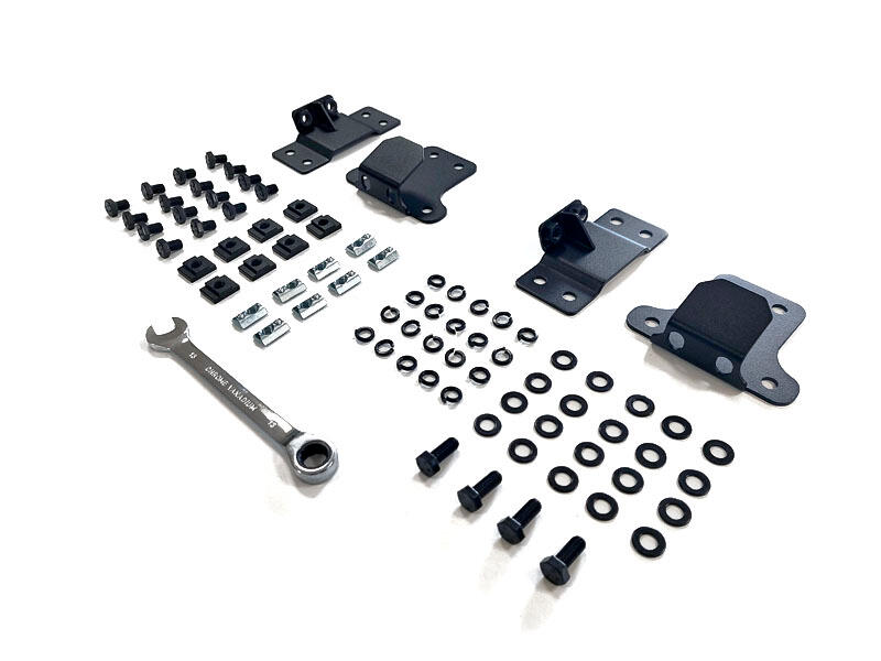 Kit de suporte para fixação do toldo à tenda rígida 2/2