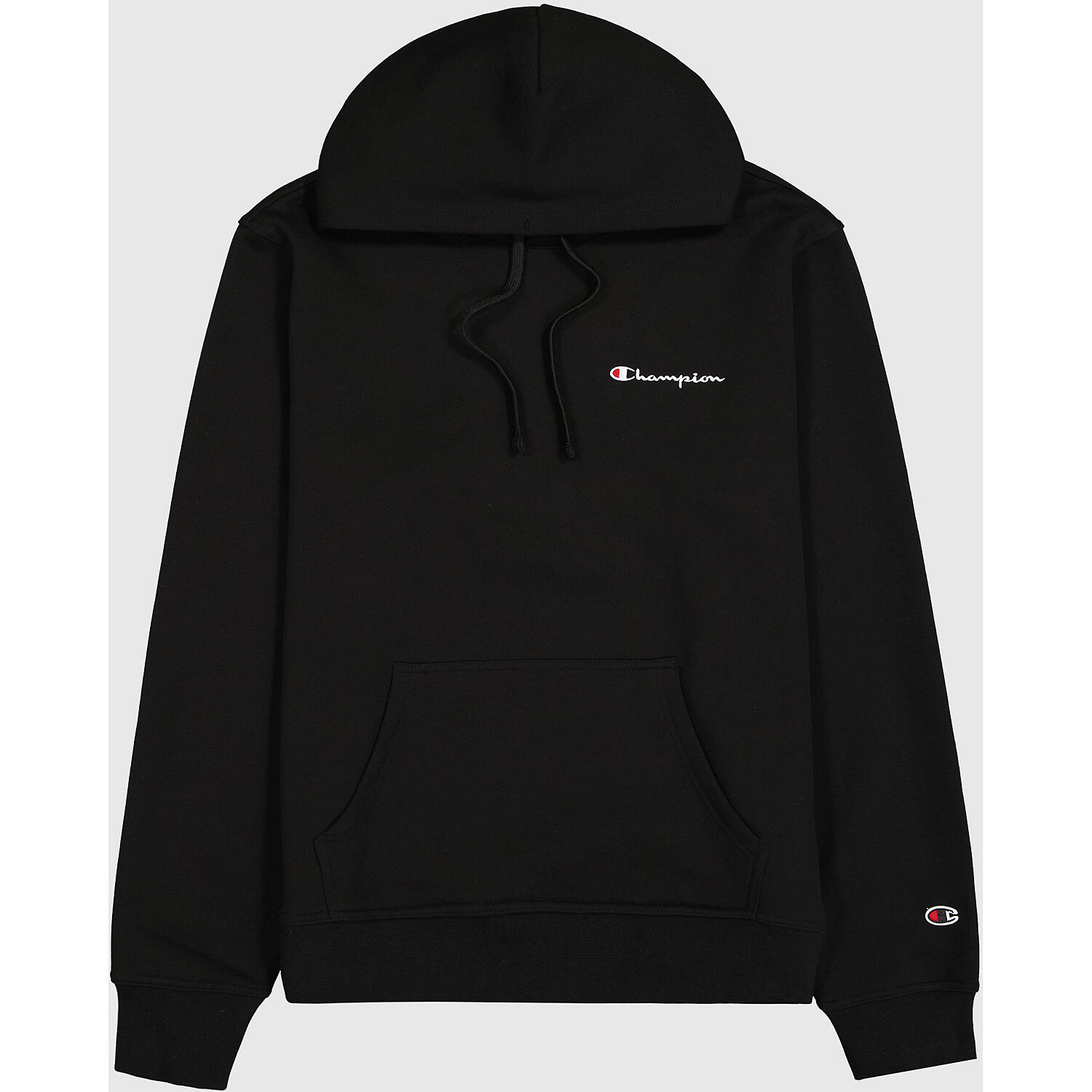 Champion - Sweat-shirt Hommes Coupe Ample-hooded Sweatshirt - T-shirt Manches Courtes - Gris|noir - Decathlon