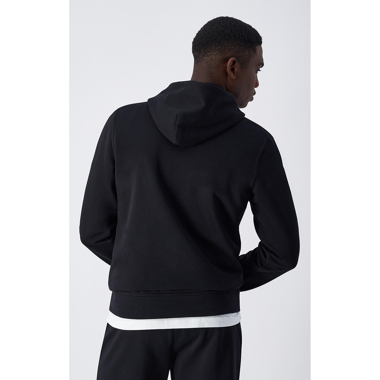 Sweat-shirt Hommes Coupe ample-Hooded Sweatshirt 2/4