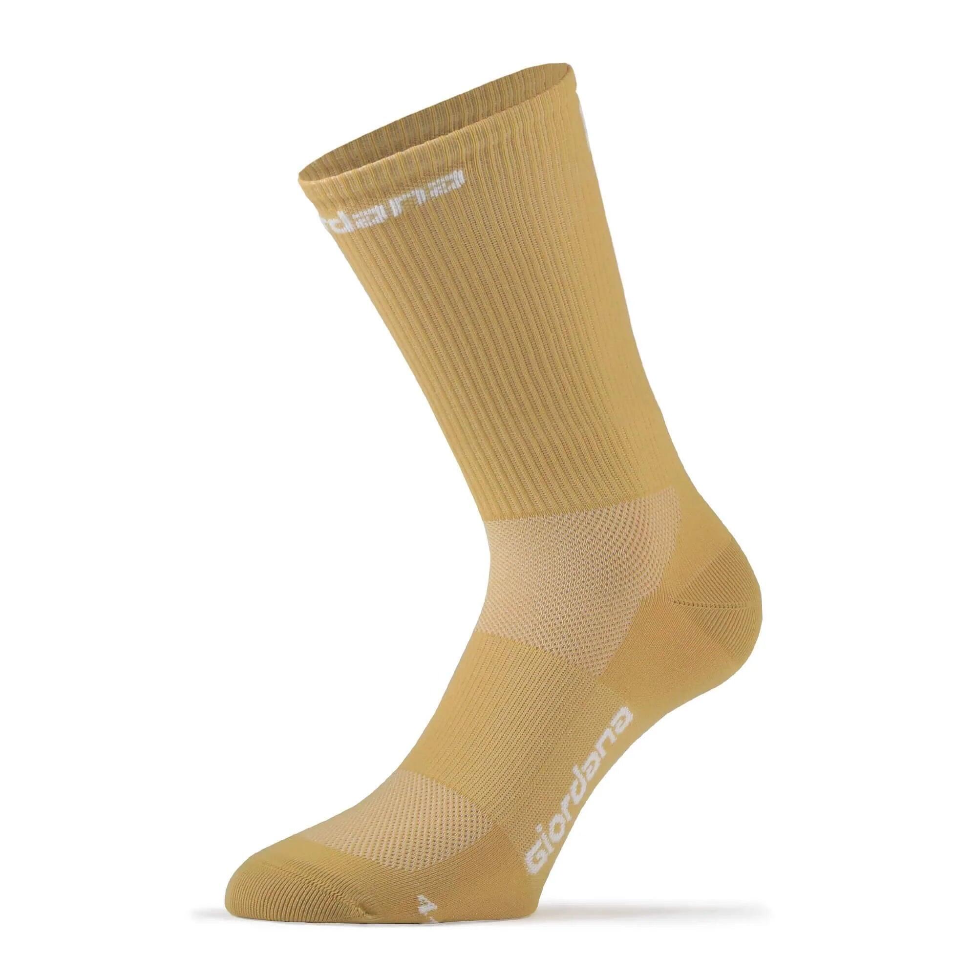 GIORDANA FR-C Tall Solid Socks - Solid Gold