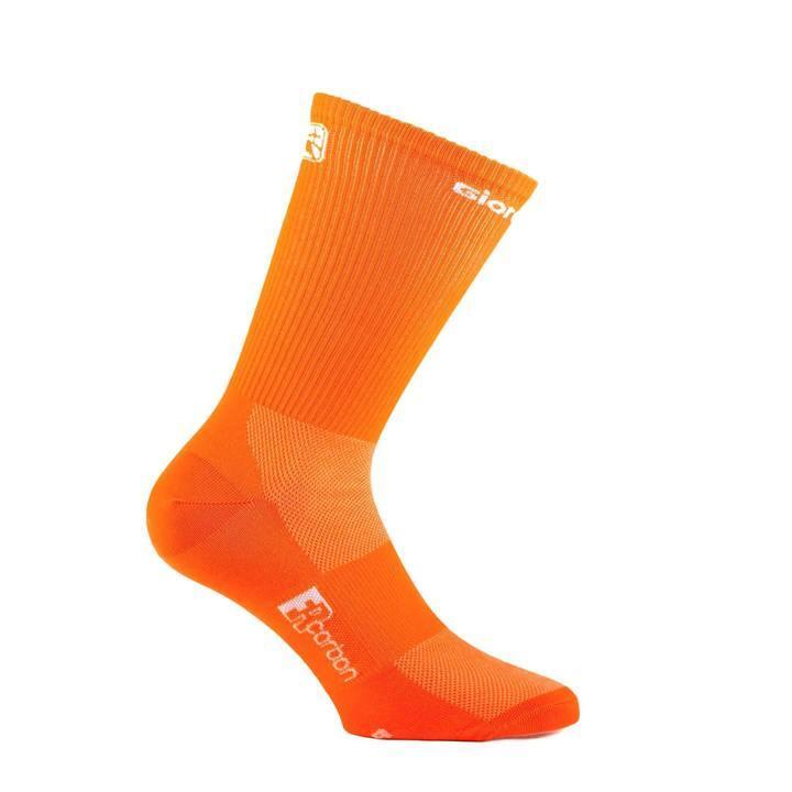 GIORDANA Giordana FR-C Socks - Tall Cuff - Solid Orange Fluo