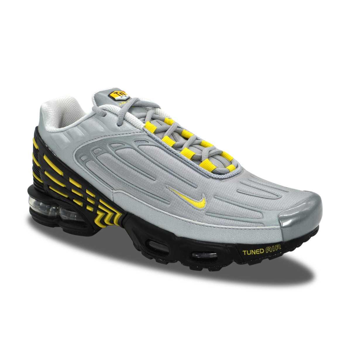 Nike Air Max Plus III Metallic Silver Black Yellow - FZ4623-001_47 2/6