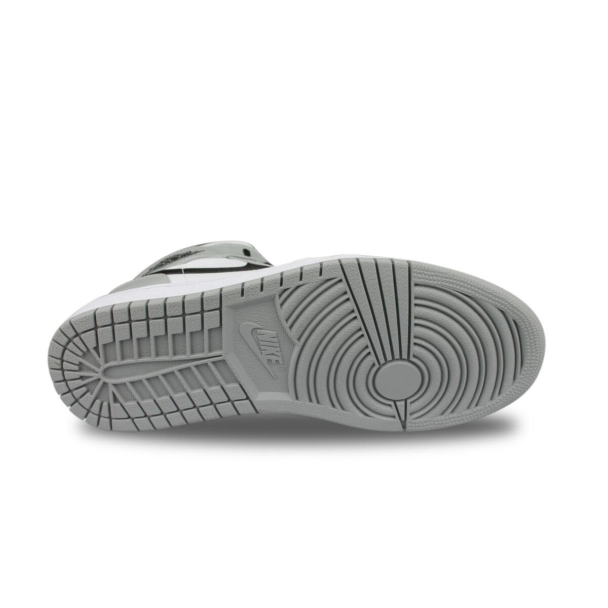 Air Jordan 1 Mid Light Smoke Grey Gris - 554724-092_40 3/4