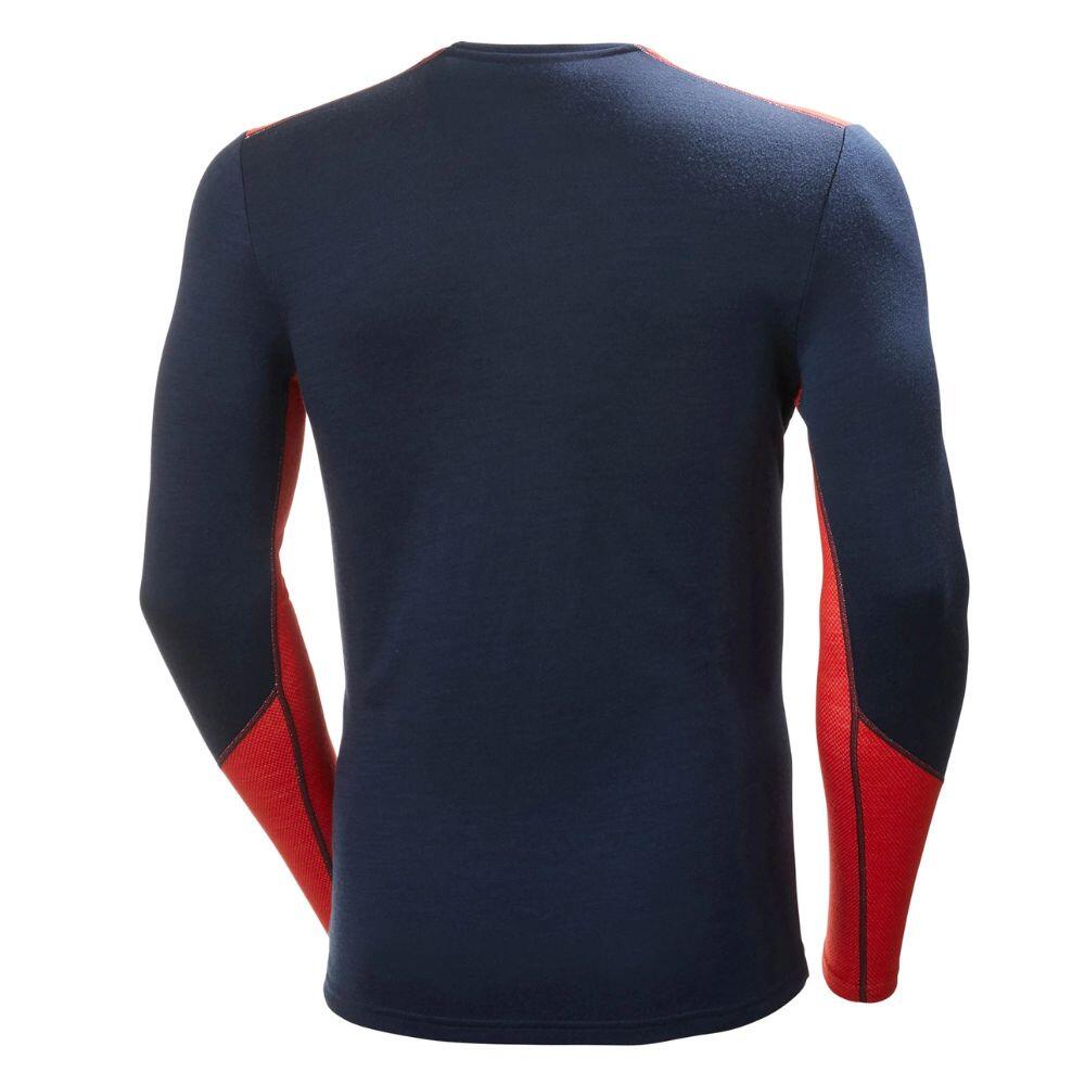 Helly Hansen Lifa Merino Midweight Ski Base Layers - Navy 3/6