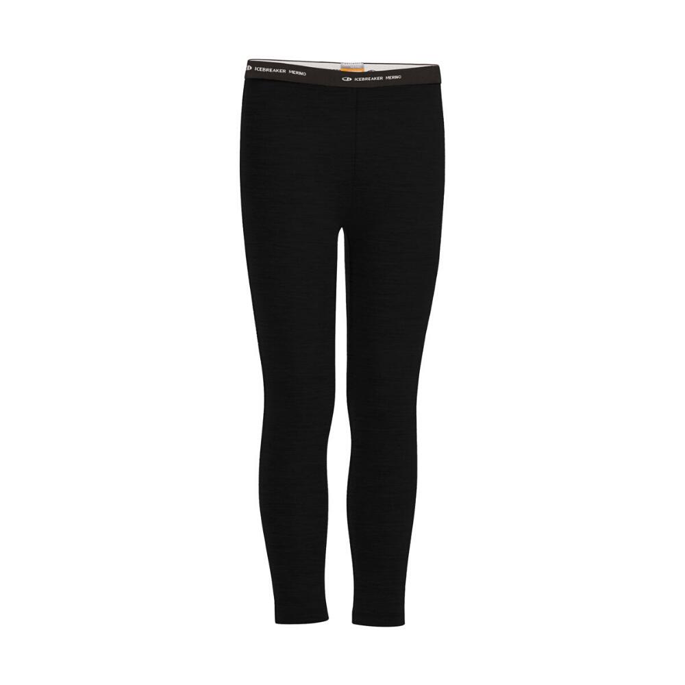 ICEBREAKER Icebreaker Kids Oasis Merino Thermal Leggings, black