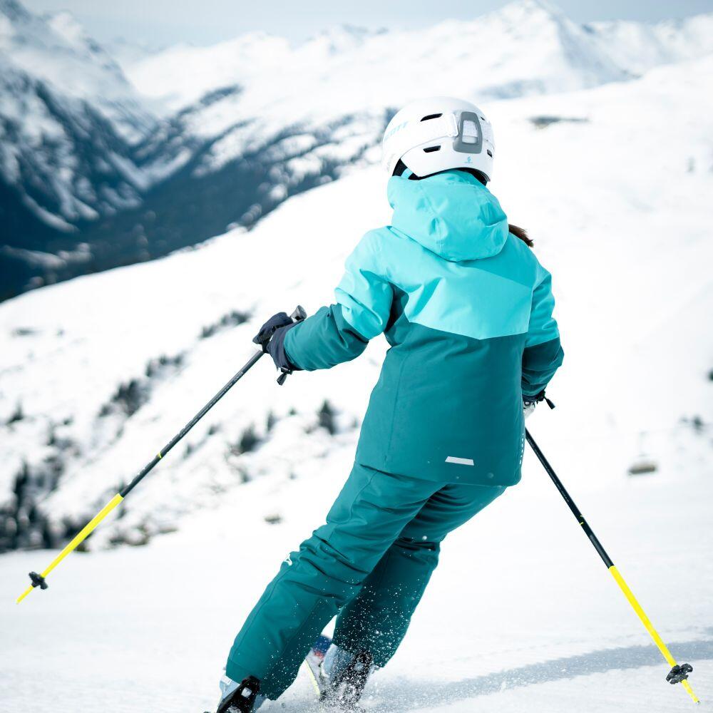 Schoffel Rastkogel Girls Ski Jacket Psychotropical SCHOFFEL Decathlon
