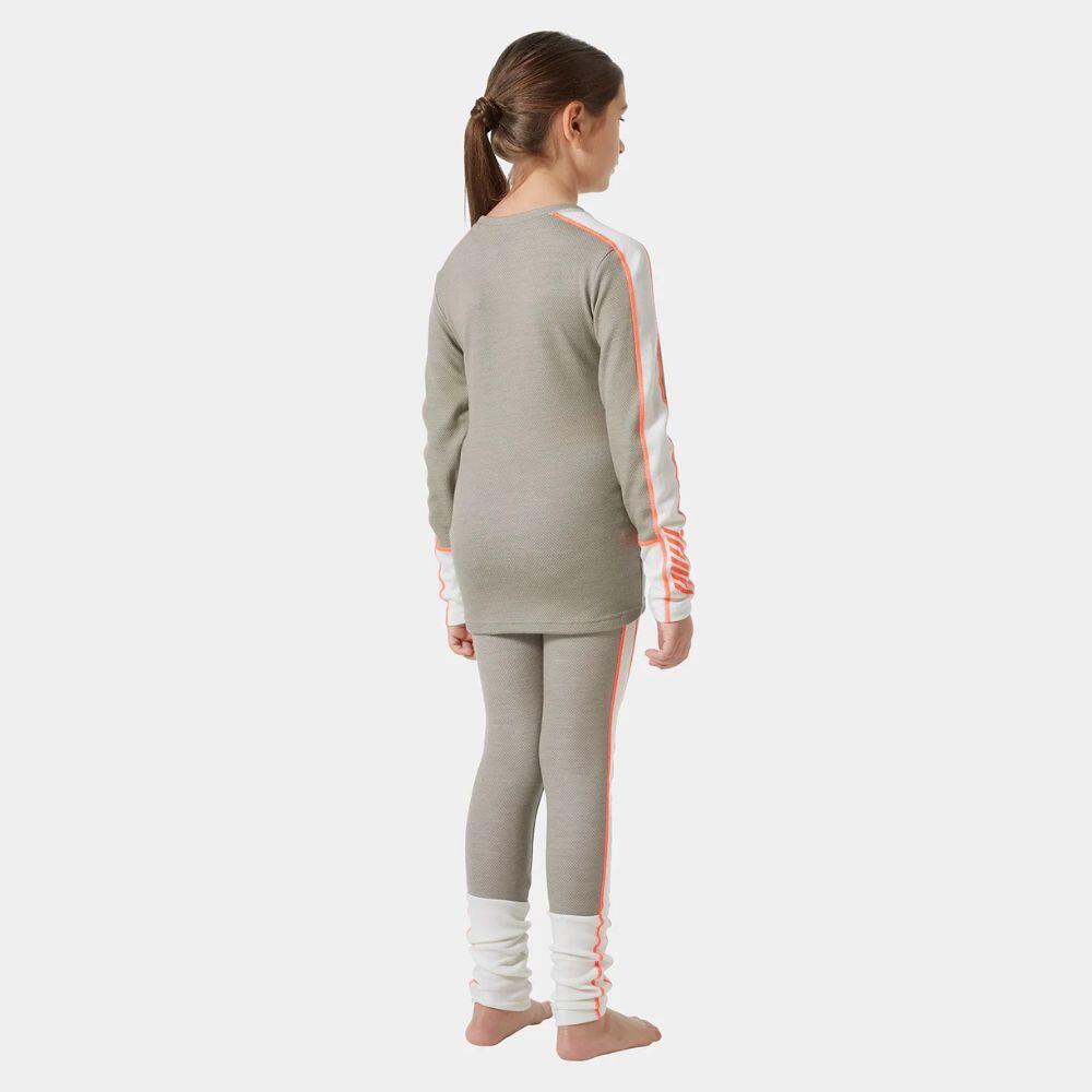 Helly Hansen Junior LIFA Merino Midweight Thermal Base Layer Set - Terrazzo 2/4