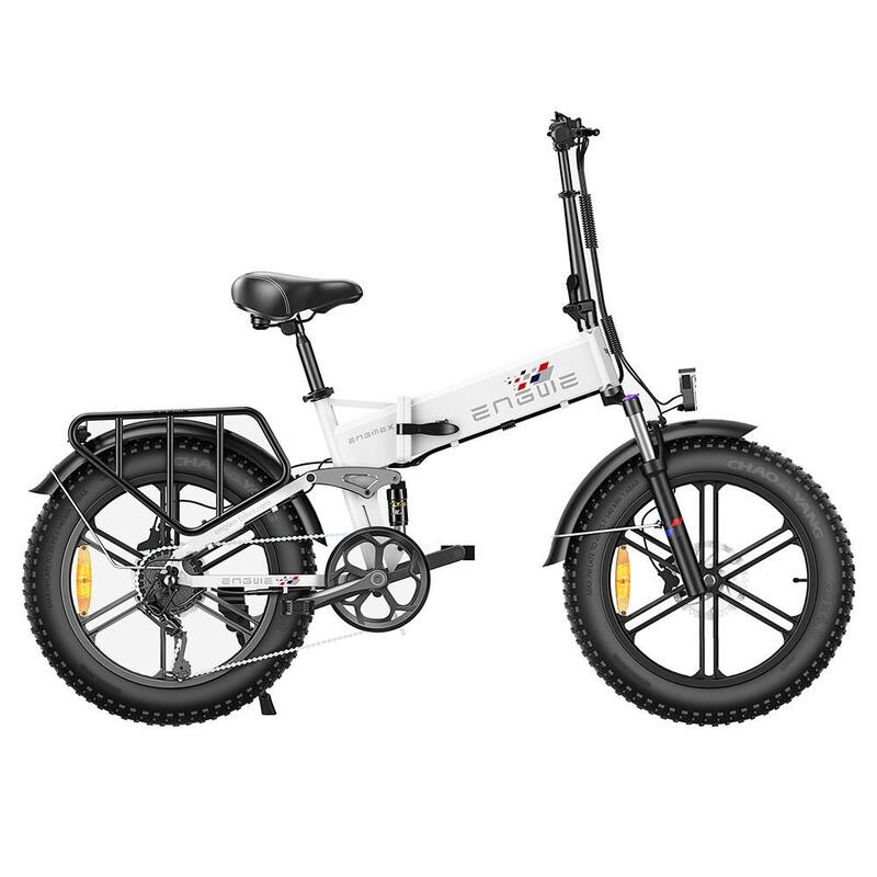 ENGWE MOTOR X 250W Bicicleta Eléctrica Plegable Blanco