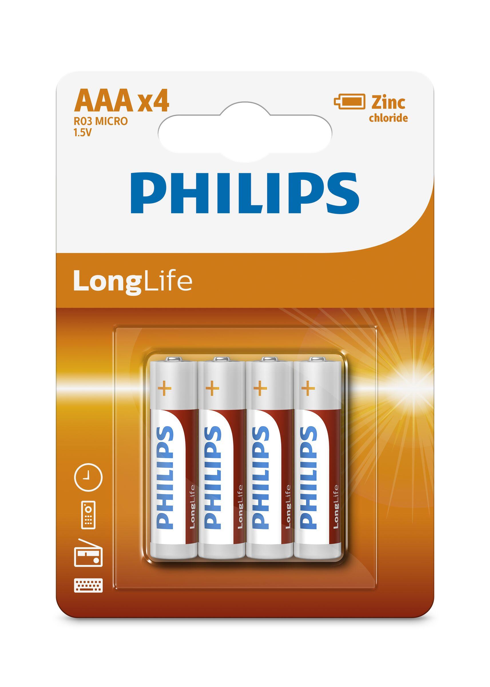 Philips Longlife AAA / LR03 Mini Penlite sur la carte 2/2