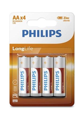 Pile aa Philips r6 longlife krt 4 2/2