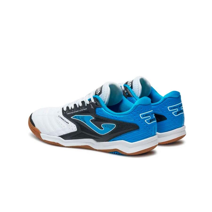 Zapatillas Futbol Sala Hombre Joma Cancha Blanco 4/5