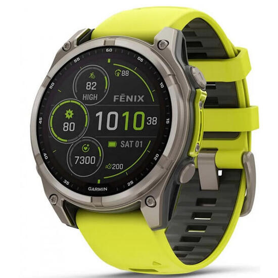 GPS-Multisportuhr Garmin Fenix 8 47mm SAPPHIRE SOLAR