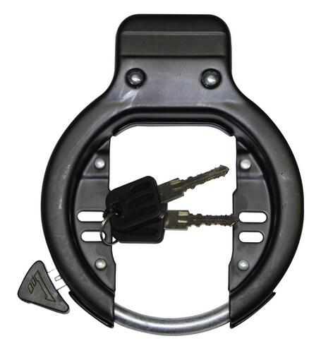 QT CYCLETECH Qtcycletech QT Ringslot met Bevestigingsmateriaal in Zwart