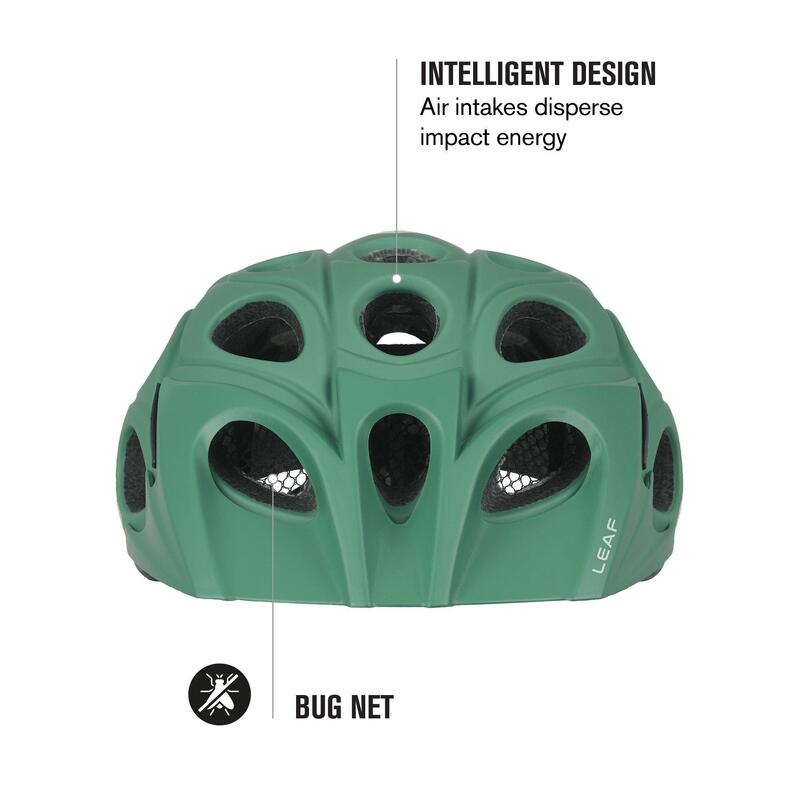 Helma MTB  Catlike Leaf Ledová Zelená Frosty Mat