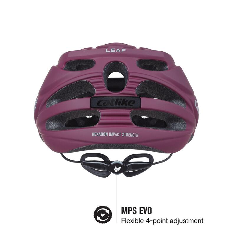 Helma MTB  Catlike Leaf Bordeaux Ledovec Mat