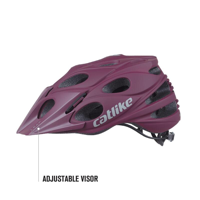 Helma MTB  Catlike Leaf Bordeaux Ledovec Mat