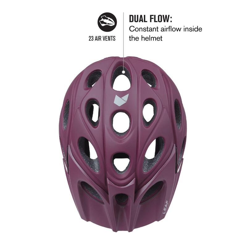 Helma MTB  Catlike Leaf Bordeaux Ledovec Mat