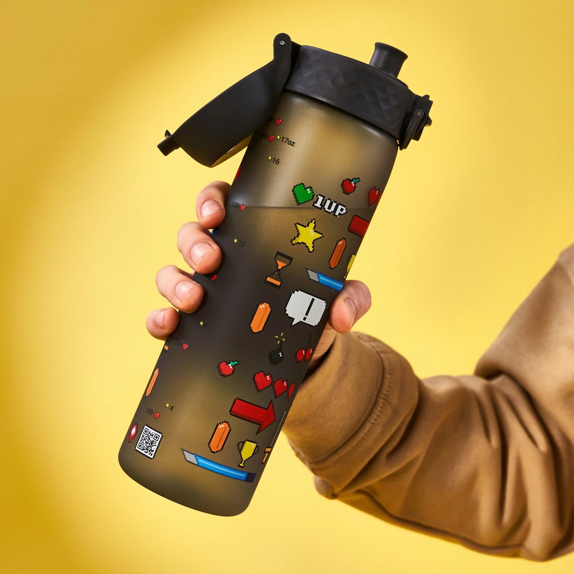 Bidon na wodę ION8 500ml z atestem PZH – szczelny, lekki, bez BPA 7/8