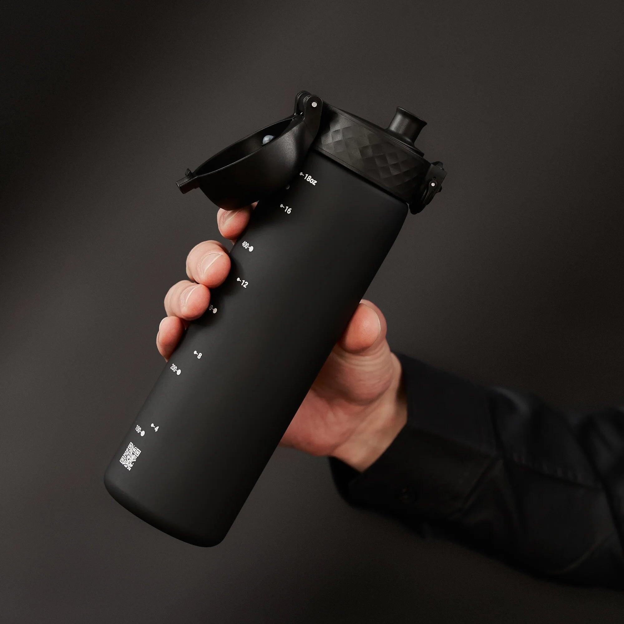 Bidon na wodę ION8 500ml z atestem PZH – szczelny, lekki, bez BPA 7/8