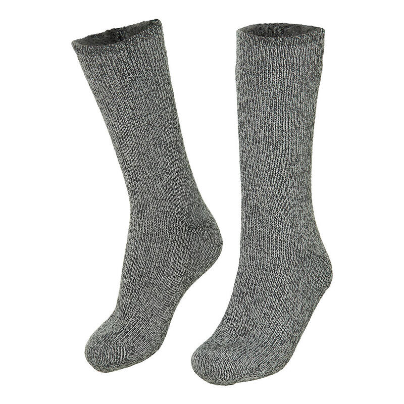 Heatkeeper - Chaussettes thermiques femmes Middle Grey - 1-Paire - Chaussettes