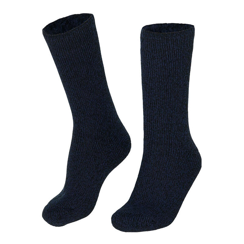 Heatkeeper - Chaussettes thermiques femmes - Bleu foncé - 1 paire - Chaussettes