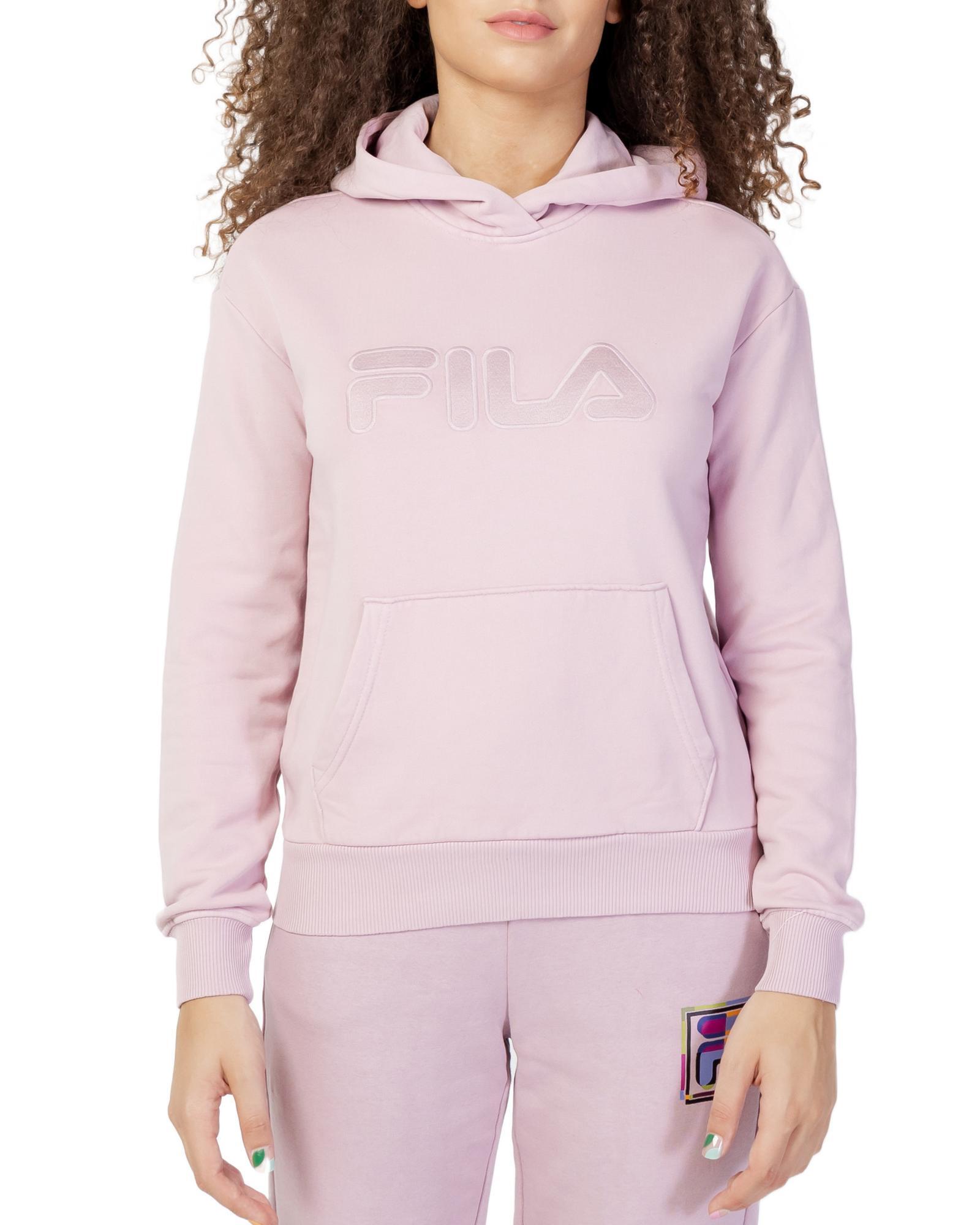 Fila Plain Lilac Hooded Sweatshirt