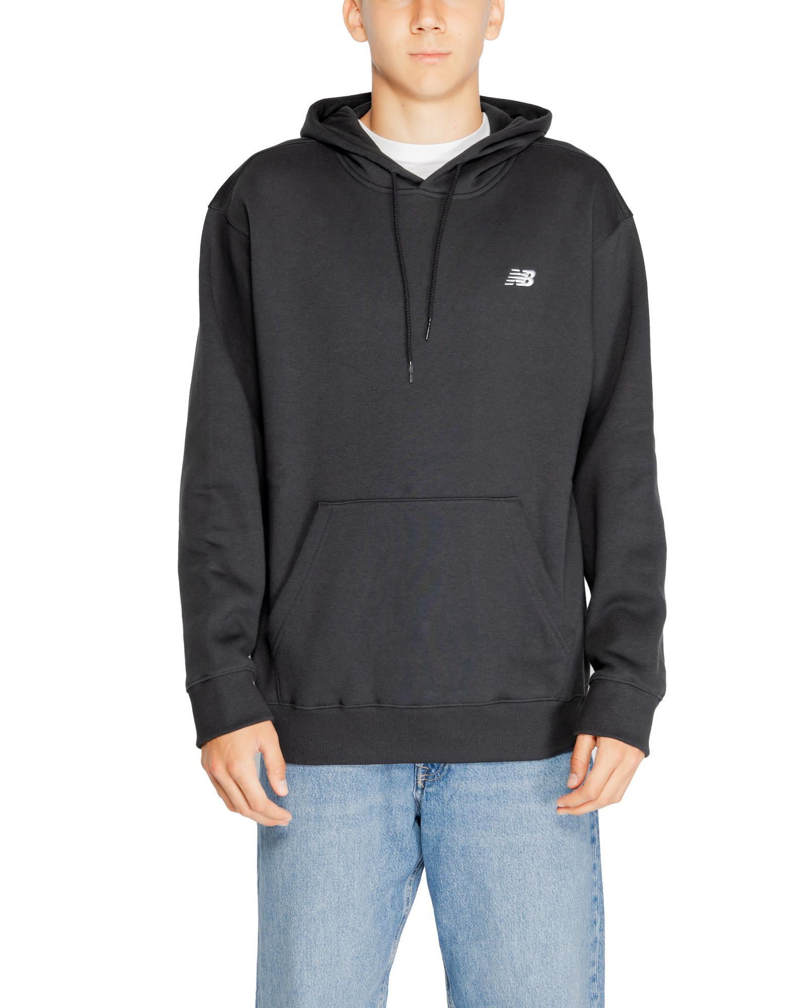 New Balance New Balance Essentials Stacked Logo Hoodie for Men - Black