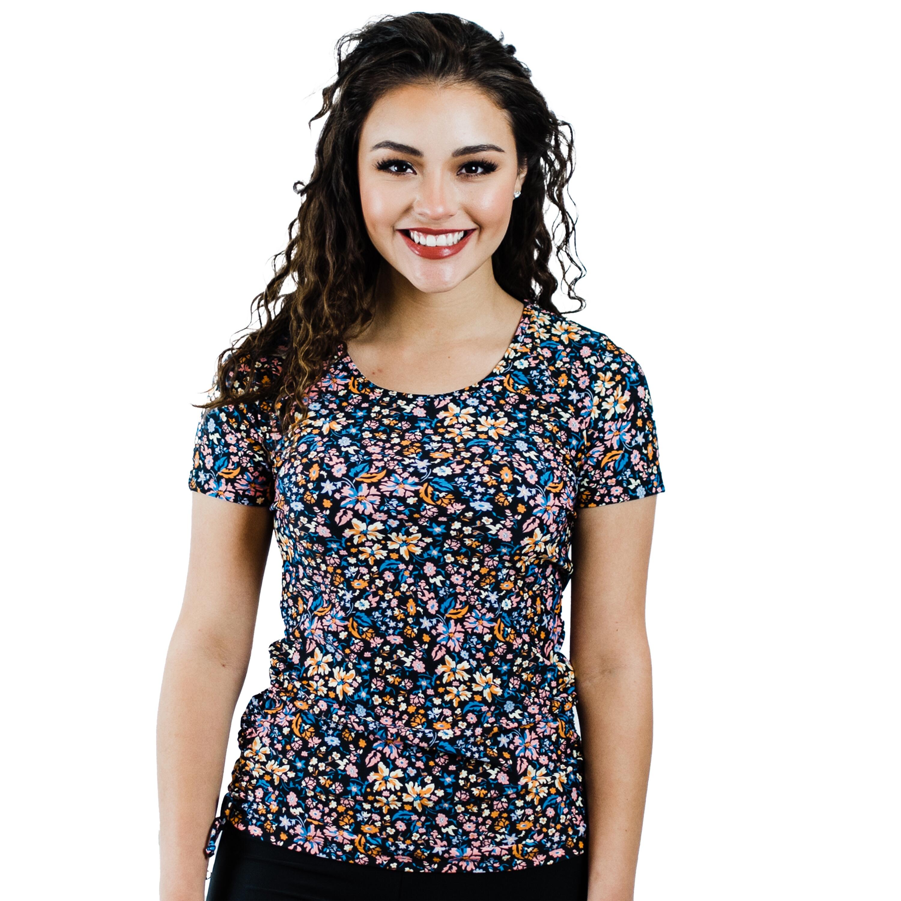 Women's UPF 50+ Short Sleeve Adele Swim Top