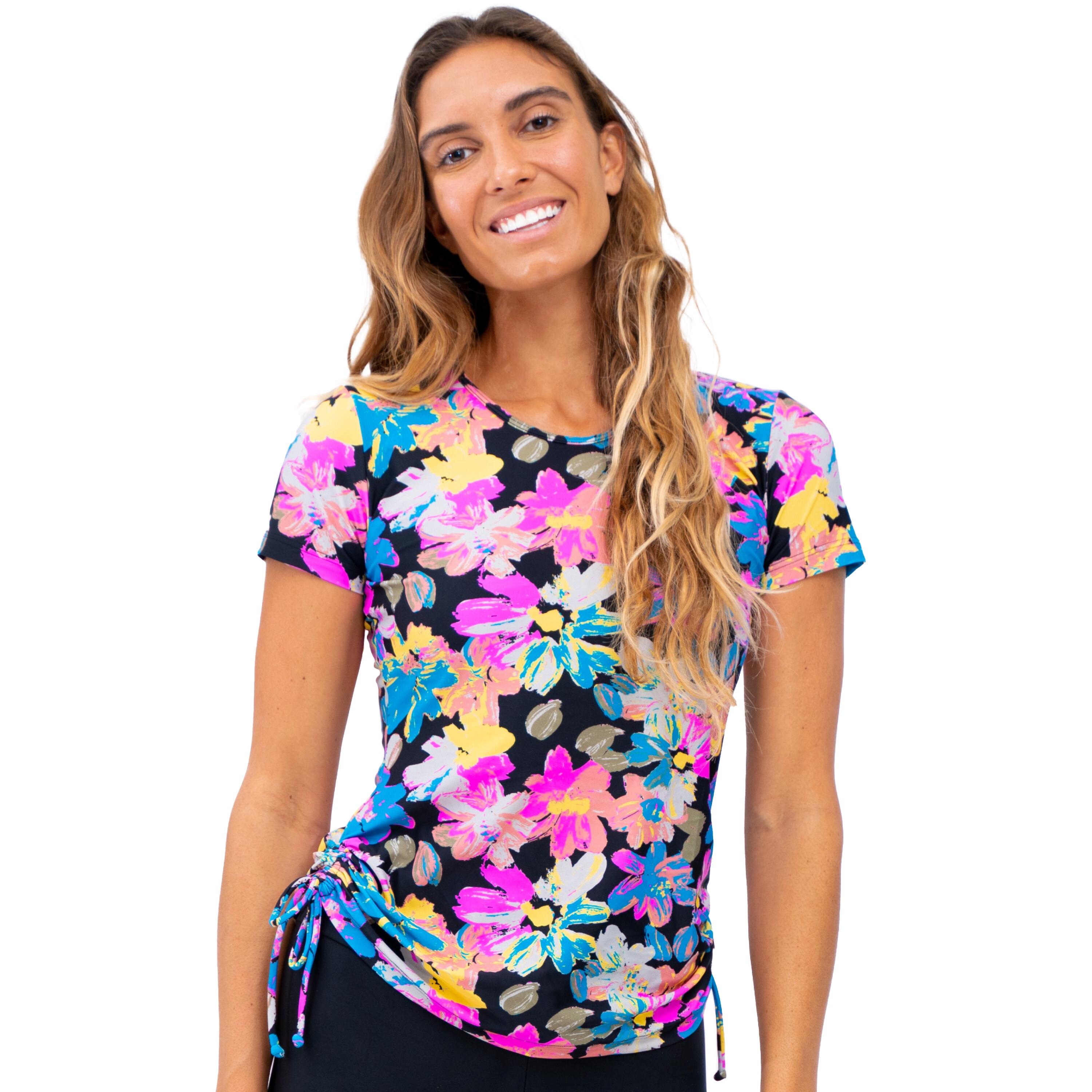 Women's UPF 50+ Short Sleeve Adele Swim Top