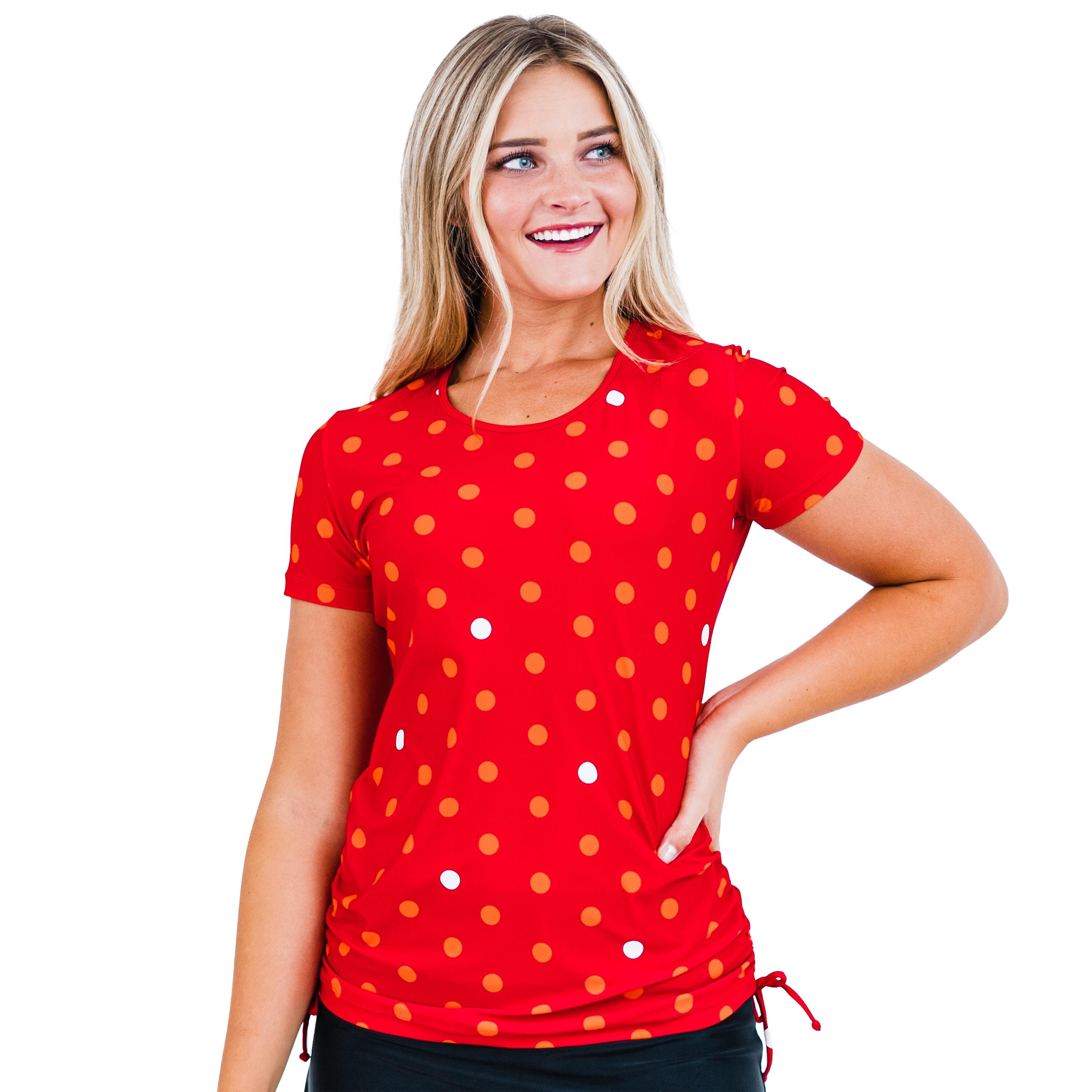 Women's UPF 50+ Short Sleeve Adele Swim Top
