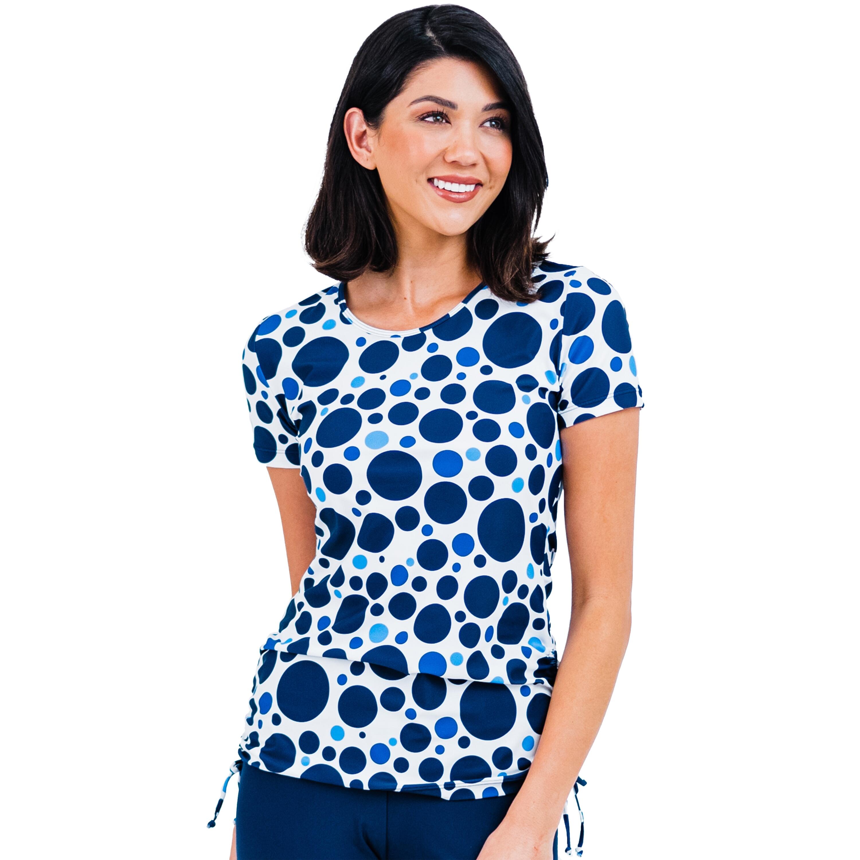 Women's UPF 50+ Short Sleeve Adele Swim Top