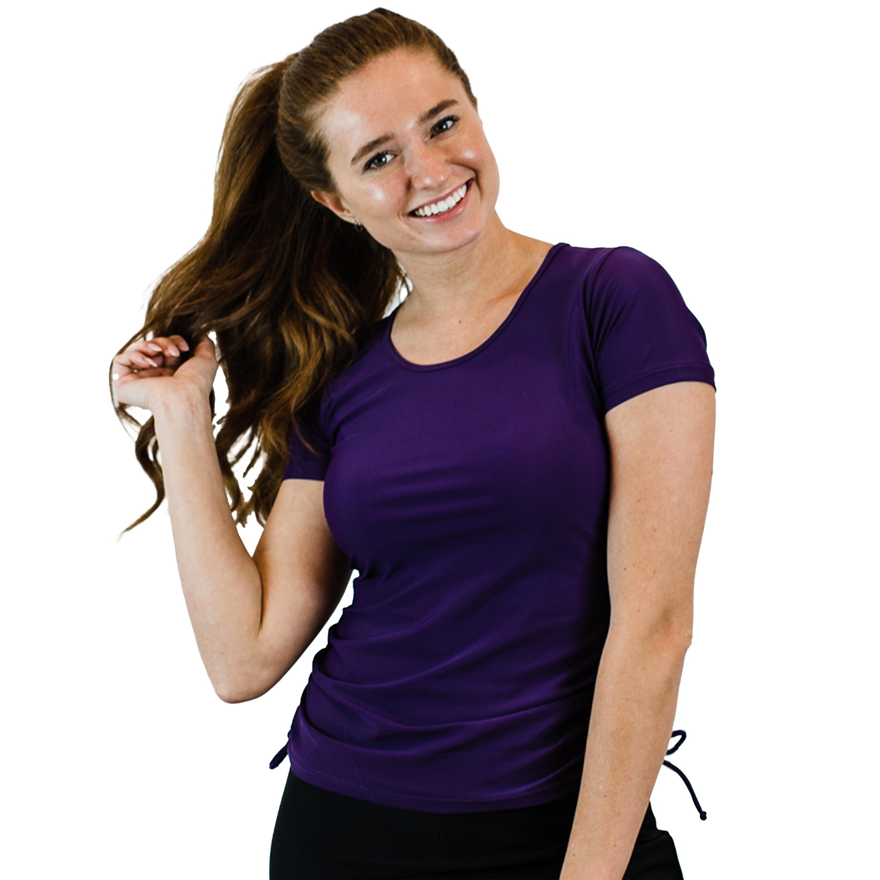 Women's UPF 50+ Short Sleeve Adele Swim Top