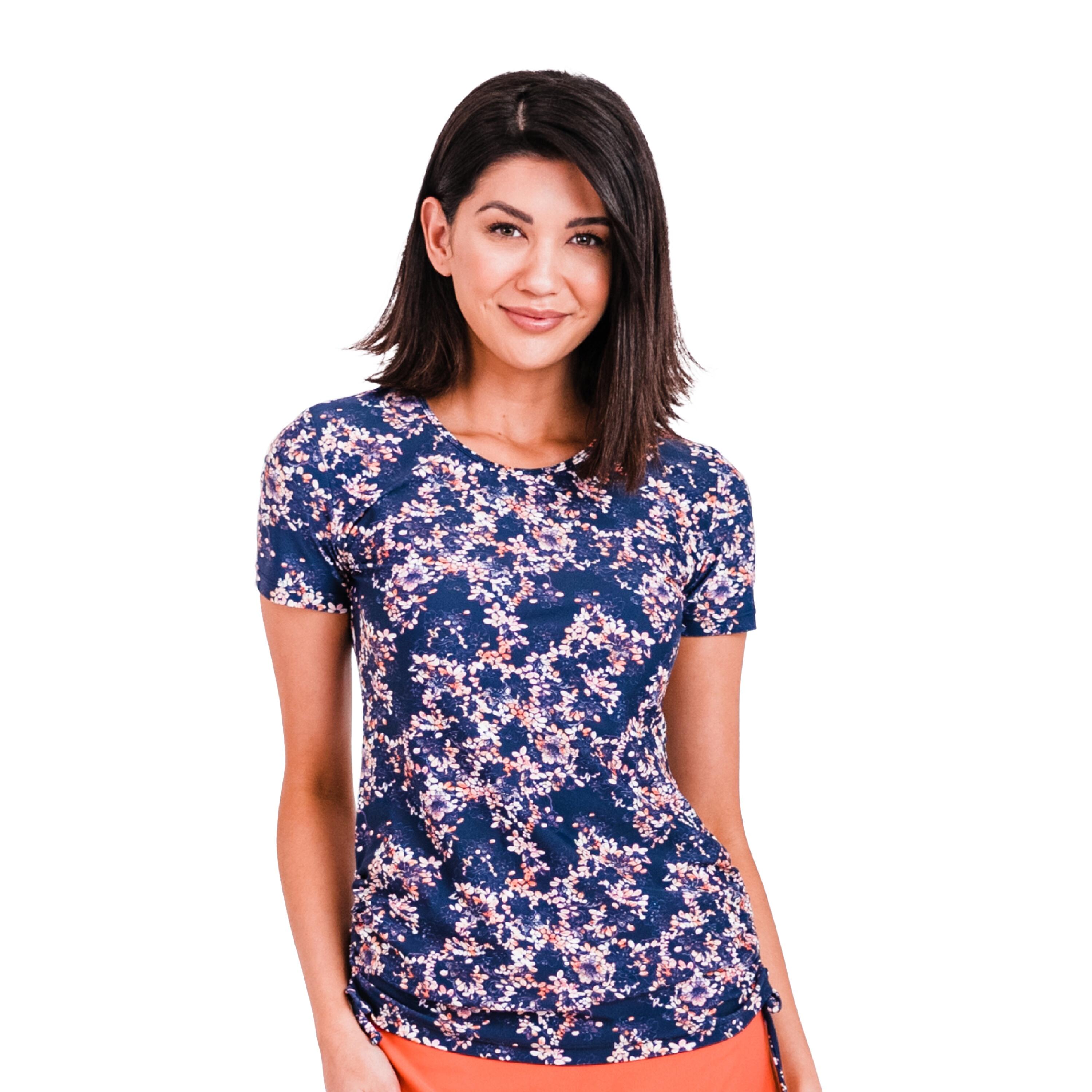 Women's UPF 50+ Short Sleeve Adele Swim Top