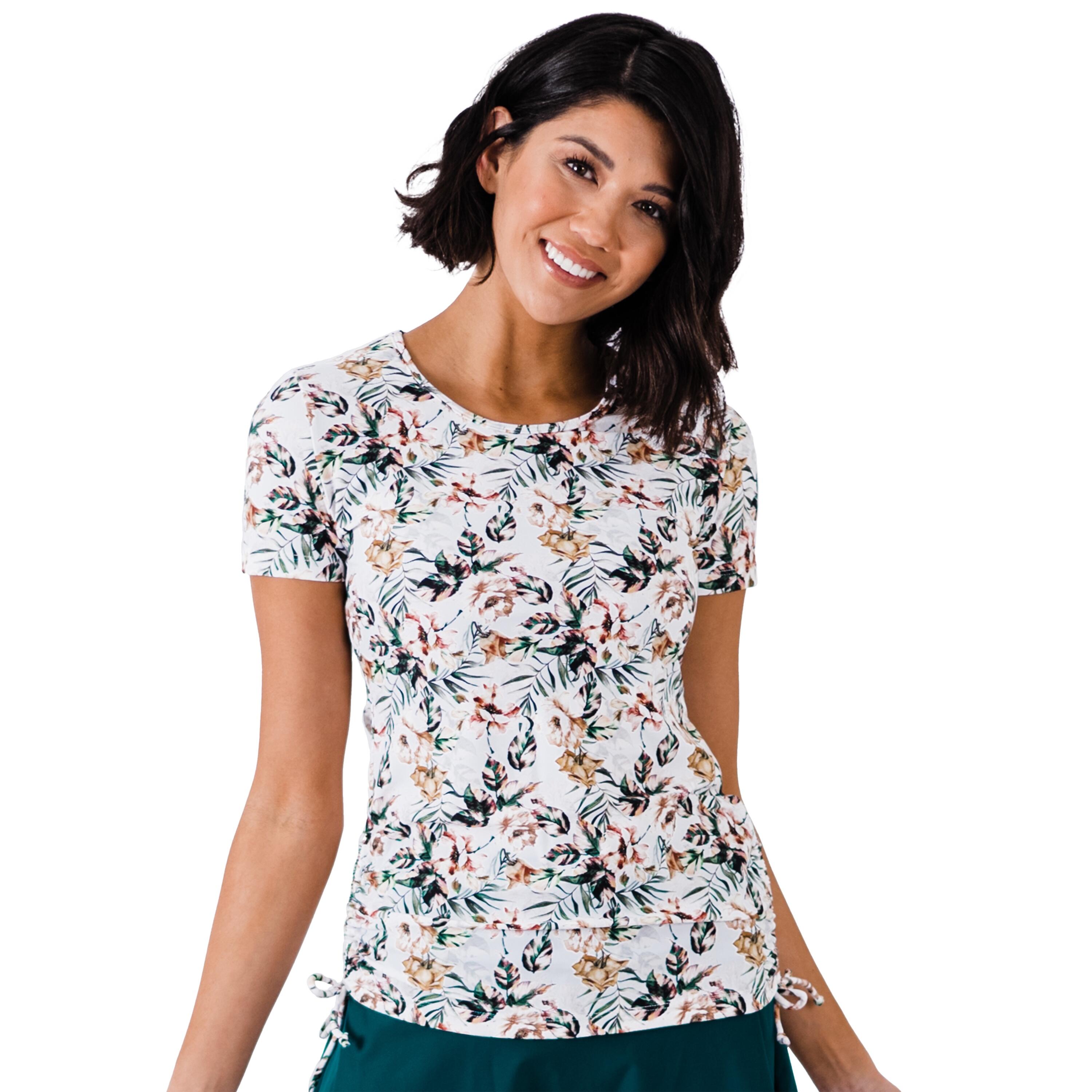 Women's UPF 50+ Short Sleeve Adele Swim Top