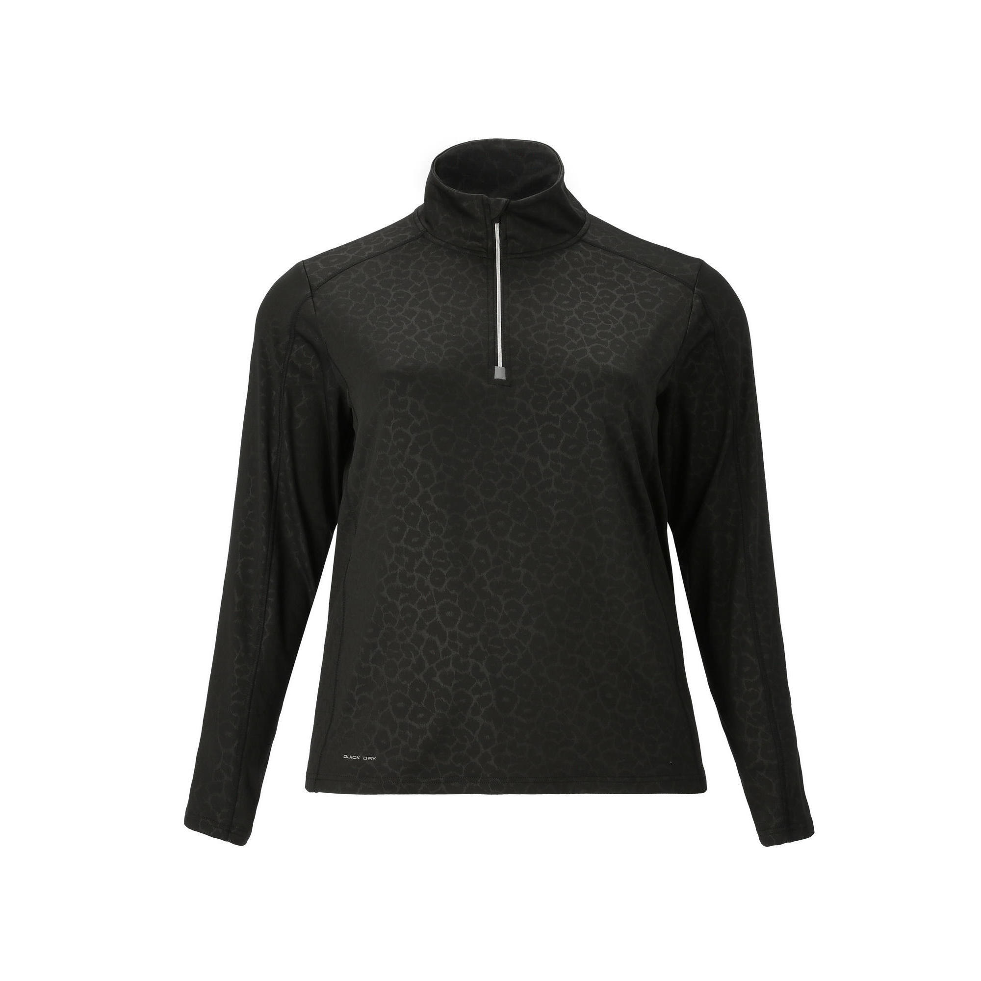 Endurance Q - Couche Intermédiaire Pella - Pull - Noir - 54 - Decathlon