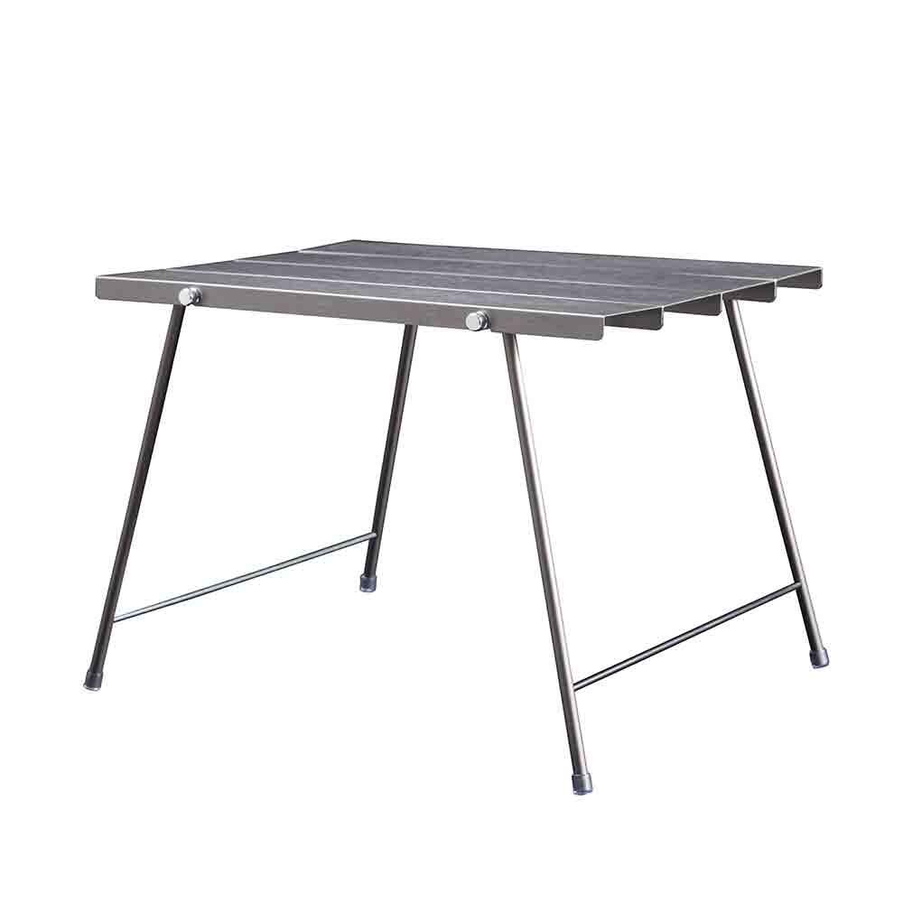 Flexifold Table A Outdoor Aluminum Folding Table - Grey