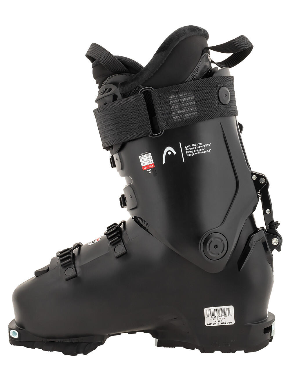 Buty narciarskie damskie HEAD KORE 95 W GRIP WALK - SKITUROWE 2024 3/4