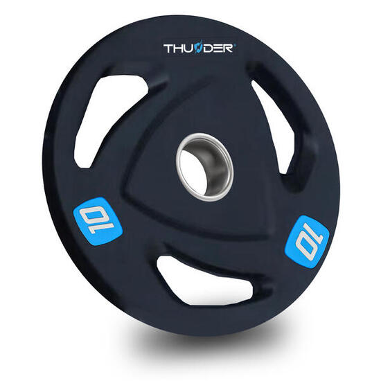 Piastra olimpica per allenamento con pesi Thunder OLYMPIC-PLATE-10kg / 51 mm