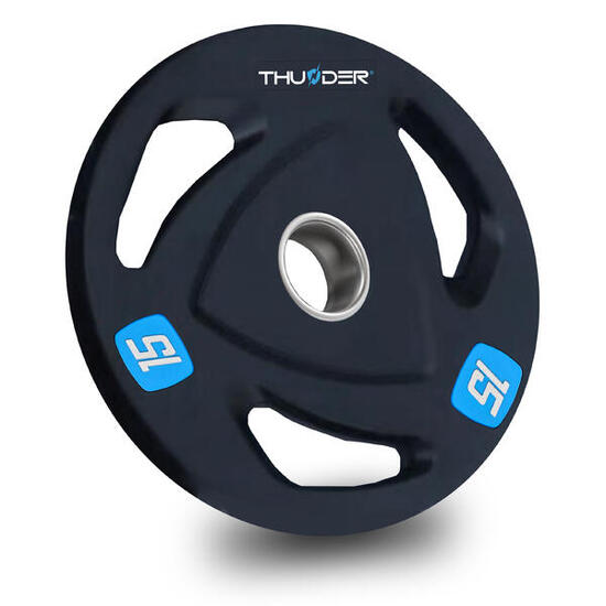 Piastra olimpica per allenamento con pesi Thunder OLYMPIC-PLATE-15kg / 51 mm