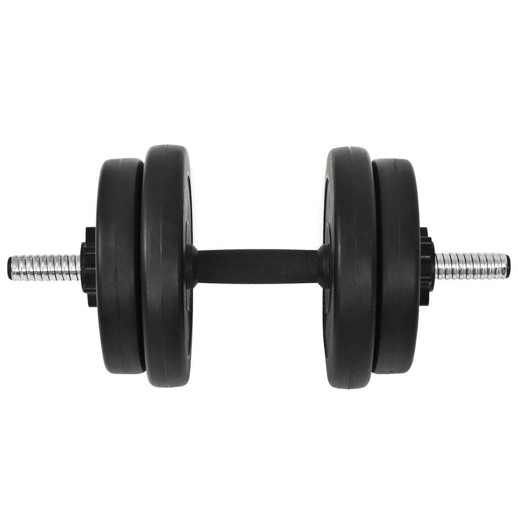 Set d'haltères réglables VidaXL 20 kg, 14 pièces 5/5
