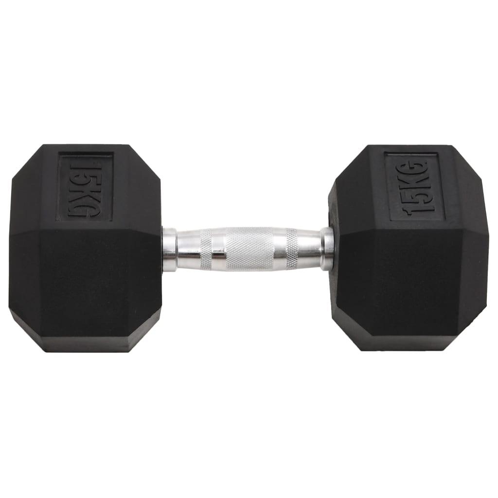 Mancuernas 2 unidades hierro fundido 30 kg 4/5