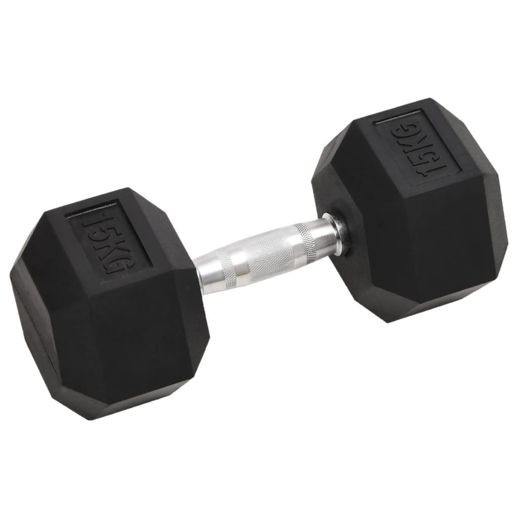 Mancuernas 2 unidades hierro fundido 30 kg 2/5