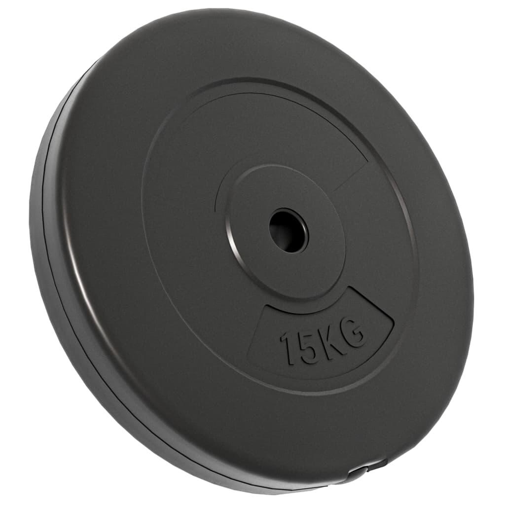 Discos de pesas 2 uds 30 kg cemento 3/5