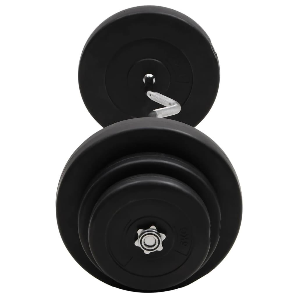 Mancuerna curl con discos 60 kg 4/5