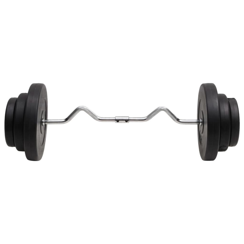 Mancuerna curl con discos 60 kg 3/5